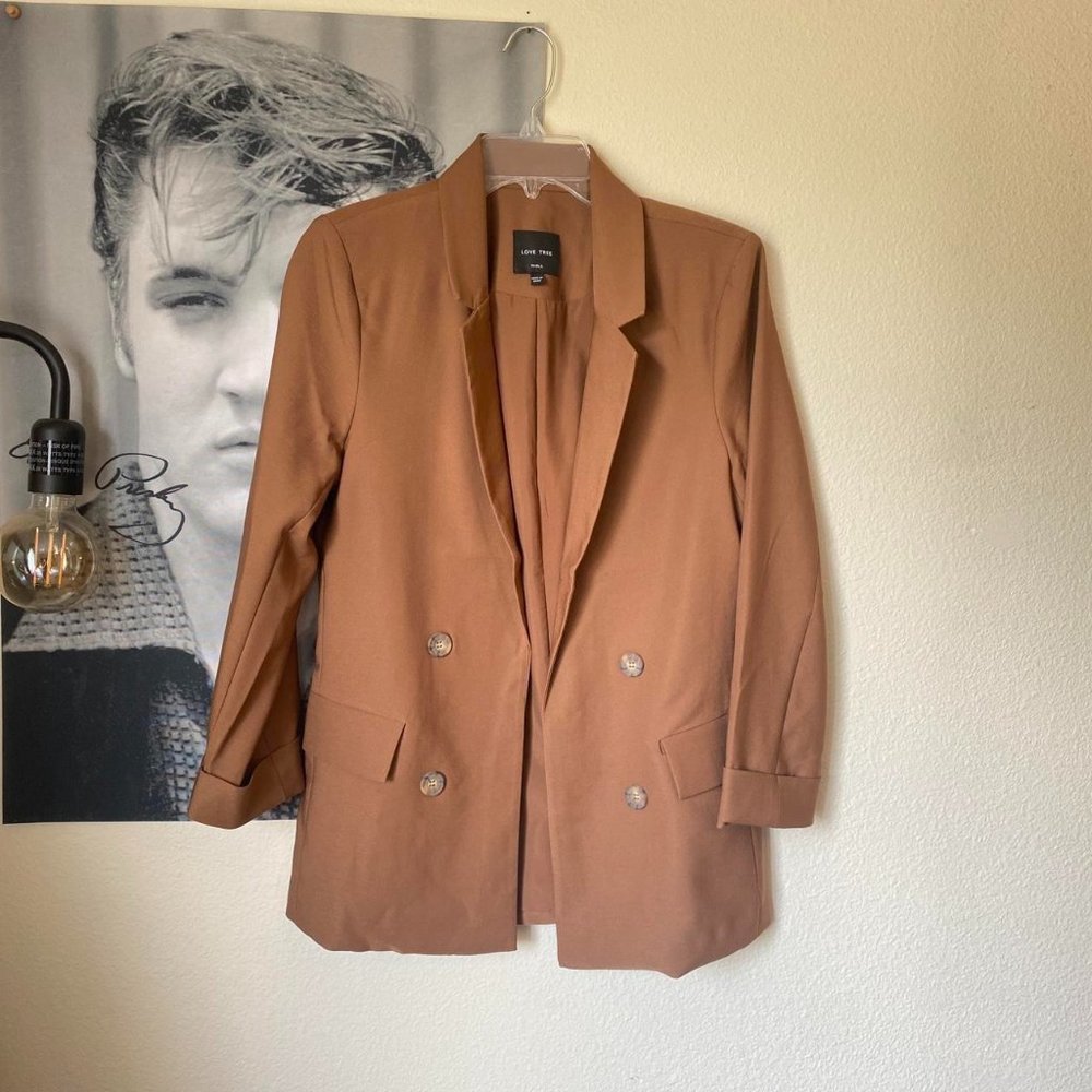 Vertigo Blazer Camel Nwot Camel 2 Cbb